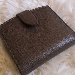 Coach bi-fold snap closure wallet